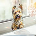 thumbnail image 5 of 89Bloom Cairn Terrier Stained Glass Hologram Ornament, Dog Stained Glass Suncatcher Ornaments Home Decor, Dog Holographic Ornaments, 5 of 7