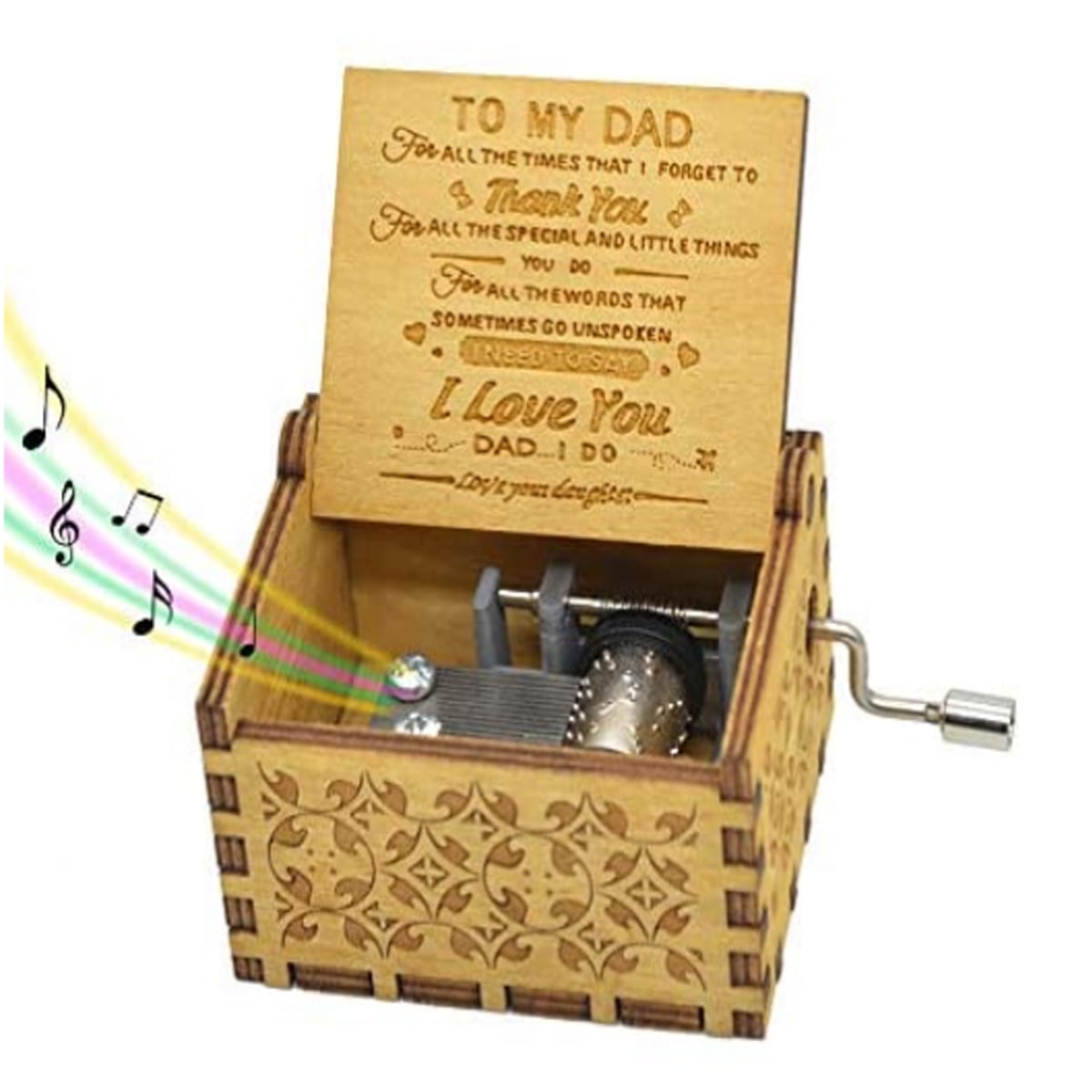 Engraved Music Box FOR Mom/DAD To Daughter You Are My Sunshine  Music Box 