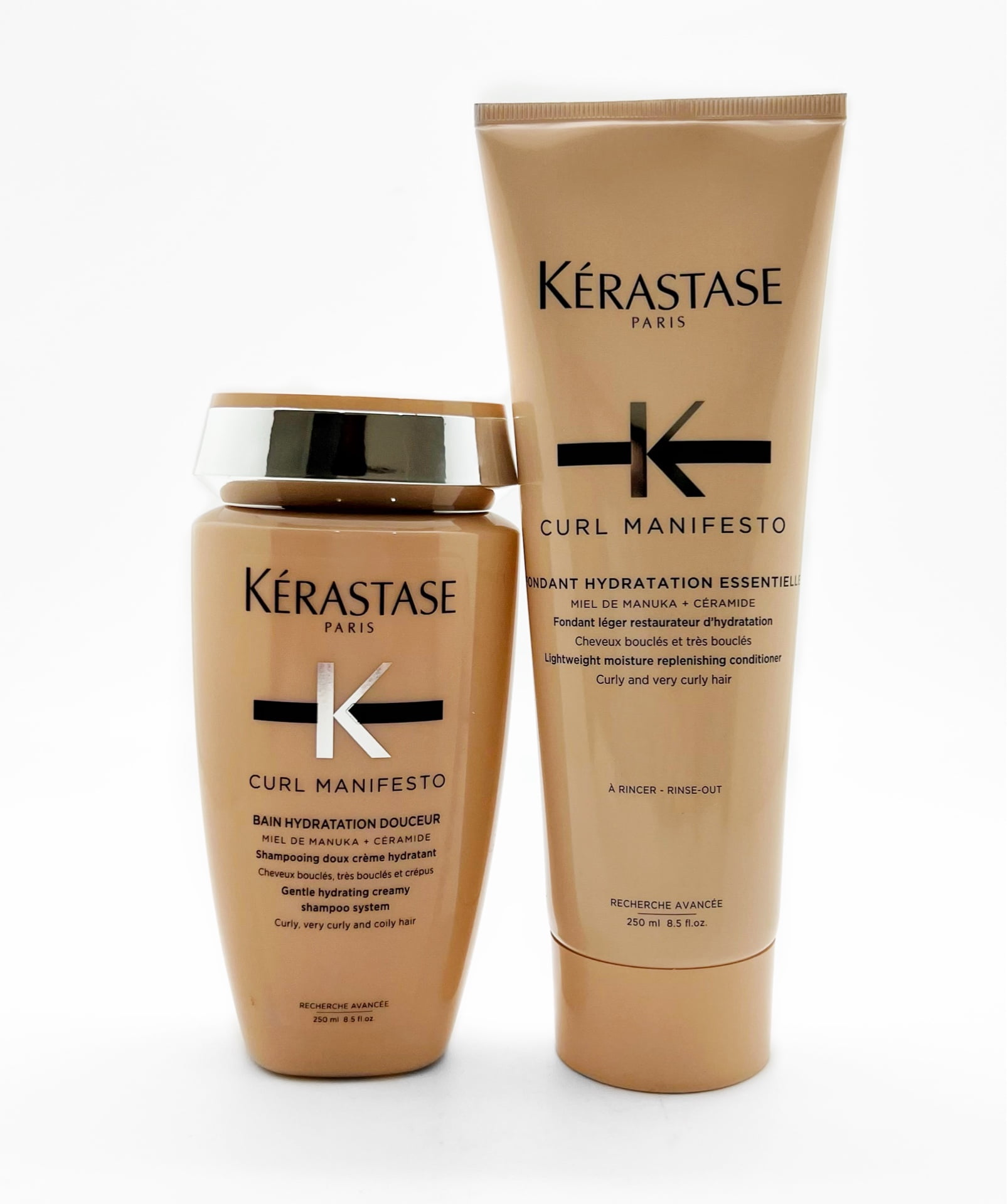 beslutte Woods linje Kerastase Curl Manifesto Shampoo & Conditioner Duo for Curly Hair 8.5 oz  NEW! - Walmart.com