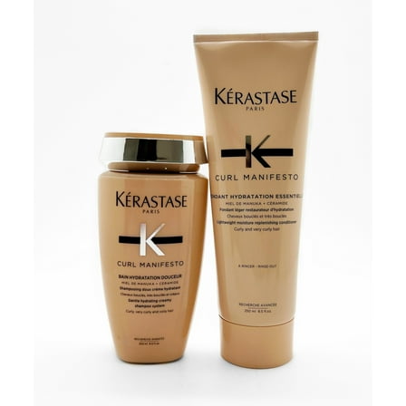 Kerastase Curl Manifesto Shampoo & Conditioner Duo for Curly Hair 8.5 oz  NEW!