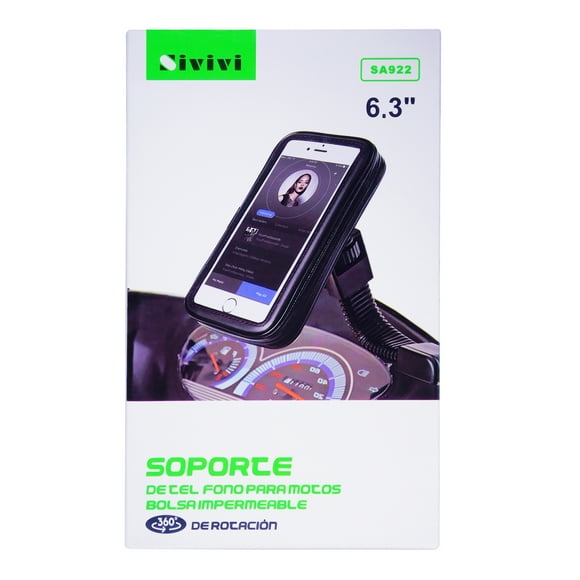 Soportes de Celular SA922 Sivivi 6.3 Pulgadas Impermeable Negro
