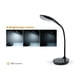 thumbnail image 3 of Lámpara LED de escritorio Bostitch KT-VLED1502-BLK con carga USB, 3 of 5