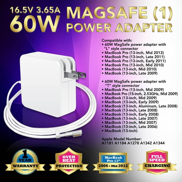 Magnetic Laptop Charger 60w Macpro A1278 Charger Ac Adapter For A1181 A1184 A1185 A1342 Macpro 13 Inch Md700 Md724 Before Mid 12 Models Za Aple 60w Ms1 Walmart Com Walmart Com Magnetic Laptop Charger 60w Macpro A1278 Charger Ac Adapter For A1181 A1184 A1185 A1342 Macpro 13 Inch Md700 Md724 Before Mid 12 Models Za Aple 60w Ms1 Walmart Com Walmart Com