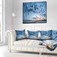 thumbnail image 2 of Designart Manych Rissua Lake Panorama - Landscape Printed Throw Pillow - 16x16, 2 of 4