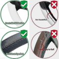 thumbnail image 4 of Leather Car Steering Wheel Cover For Mini Cooper R56 Clubman Countryman Clubvan Coupe Auto Accessories, 4 of 5