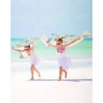 thumbnail image 3 of Sage Green Coastal Beach Towels Oversized Super Absorbent, Coral Starfish Nautical Compass Lightweight Bath Towel Quick Dry Sets For Bathroom/Pool/Rv Camping/Beach Play/Gym Room/Picnic 30"x60", 3 of 8