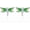 Green, variant on Diamond Dragonfly Stud Earrings for Women 925 Sterling Silver 0.08 CTTW Lab Grown Diamond Earrings Jewelry Gifts for Mom Wife Girlfriend Daughter Sister