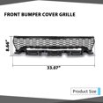 thumbnail image 4 of CROSSDESIGN Front Bumper Cover Grille Fit for Dodge Charger 2020-2022, 4 of 12