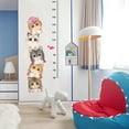 thumbnail image 2 of Luzkey 3xCats Mesure Hauteur Graphique Vinyle Sticker Sticker Enfant Bébé 3 Pcs, 2 of 8