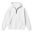 thumbnail image 5 of Hoodies for Teens Long Sleeve Quarter Zip Up Sweatshirt Jacket Boys Casual Loose Sweatshirts Pullover Shirts for Boys Long Sleeve, 5 of 7