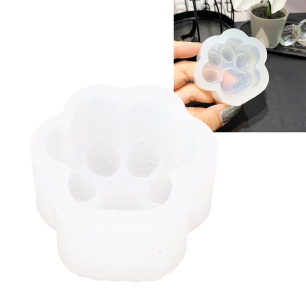 Moldes para Fondant 3 Piezas de Silicona con Forma de Pata de Gato BuyWeek