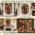 thumbnail image 4 of Festive Quilted Christmas Door Hanging DIY Sewing Kit，Scarlet Cardinal Song | 3D Padded Patchwork Sewing Set for Beginners, DIY Christmas Fabric Wall Hanging Kit, 4 of 8