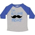 thumbnail image 3 of Inktastic I'm the Little Mister with Mustache Boys Toddler T-Shirt, 3 of 5