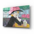 thumbnail image 2 of Epic Art 'Cafe Sous les Arbes' by Holly Wojhan, Acrylic Glass Wall Art, 16"x12", 2 of 8