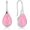 Pink, variant on White Opal Earrings 925 Sterling Silver Hook Drop Teardrop Gemstone Earrings October Birthstone Dangle Earrings Jewelry Valentine's Day Gift for Women