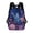 Color-3, variant on Blue Butterfly Among Purple Flowers Cosmos Backpack, Travel Backpack, Casual Shoulder Bag, Casual Backpack