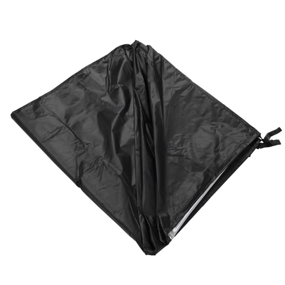 Worgeous  Waterproof Furniture Cover Outdoor Covers Rectangle Tablecloth Fitted Black