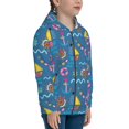 thumbnail image 5 of Rocae Sailboat With Sailing for Zip Up Hoodies for Teen Sweatshirt with Hood-Small, 5 of 6