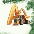 Christmas Gift Personalized Construction Vehicle Letters 2D Flat