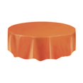 thumbnail image 1 of Housse de Table en Plastique 84 Po Ronde - Orange, 1 of 1