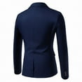 thumbnail image 3 of Nmnitkp Blazer High Quality Wrinkle Resistant Fabric Mens Suit Jacket Slim Fit Sport Coats Blazer for Daily Business Wedding Party Fine Workmanship Sport Coat Jacket Fine Workmanship Suits for Men, 3 of 3