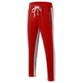thumbnail image 4 of YUIVH Men's Relaxed Fit Straight Leg Trousers Mens Autumn Winter Leisure Outdoor Sports Jogging Pants Stylish Beach Summer Pants, 4 of 6