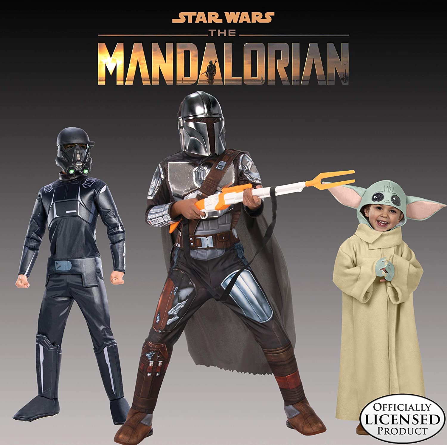 Star Wars The Mandalorian Child Headpiece Halloween Costume Accessory - image 3 of 3