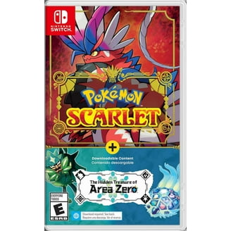 Free Shipping! Nintendo Pokémon Scarlet Bundle with The Hidden