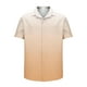 thumbnail image 5 of Mens Casual de Manga Corta Botón Abajo Camisas de Impresión Turndown Cuello Botón Camisa Poliéster, Moda de Verano Superior para Hombres Al Aire Libre, 5 of 6
