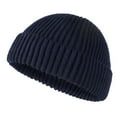 thumbnail image 2 of Lined Men Beanie Slouchy Knit Skull Cap Warm Stocking Hats Guys Women Striped Winter Beanie Hat, 2 of 8