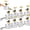 8pcs, variant on Seagull Mine Button Keychain, Real Sound, LED Light, Funny, Adults Keyboard Clicker for Fun& Stress Relief Fidget Toys Stress Relief Noise Maker Animal Keycaps Funny Gifts