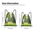 thumbnail image 2 of Saiise golf ball perched on a tee Pattern Sports Drawstring Backpack - String Swim Gym Bag with Wet Proof Pocket for Women&Men-Medium, 2 of 6