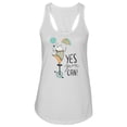 thumbnail image 1 of Yes Yoiu Can . Tank Women -Image by Shutterstock, Female x-Large, 1 of 4