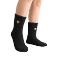 thumbnail image 2 of CYSFASHION Compression Socks for Women Plush Warm Winter Fashion Impact Fall Fashion Must Haves No Show Christmas Gifts Fuzzy Socks Black, 2 of 7