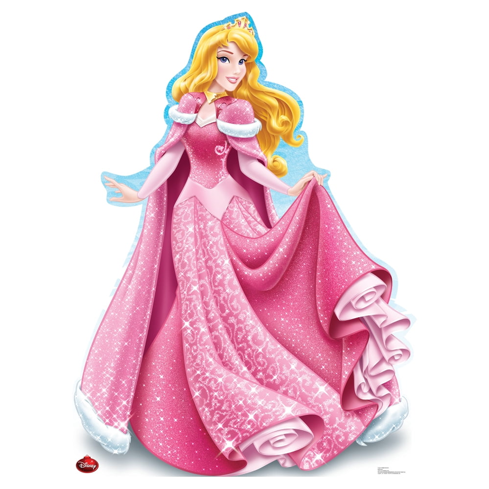 Disney Holiday Aurora Cardboard Cutout