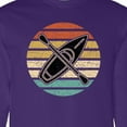 thumbnail image 4 of Inktastic Kayaking Retro Kayak Boating Long Sleeve T-Shirt, 4 of 5