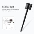 thumbnail image 2 of Juego de 5 herramientas profesionales para cejas y pestañas en tono rosa dorado, incluye pinzas, tijeras, rastrillo y rizador, ideal para un maquillaje impecable., 2 of 6