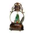 thumbnail image 2 of S SERENABLE Christmas Snow Globe Lantern Musical Home Decoration Xmas Decor Easy Hanging Xmas Music Box for Wedding Seasonal Girls Family Xmas Tree, 2 of 8