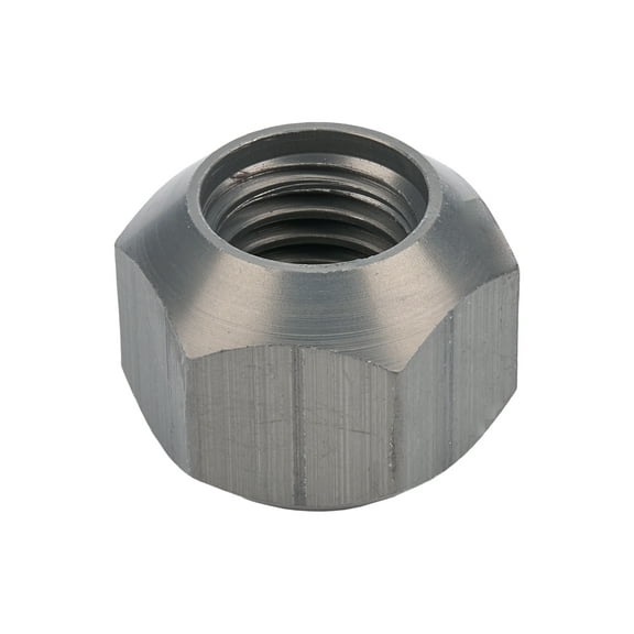 Allstar Performance ALL44097-20 Lug Nut - Hard Coat - 5/8-11 in Thread - 1 in Hex Head - Double 45 Degree Seat - Open End - Aluminum - Gray Anodized - Set of 20