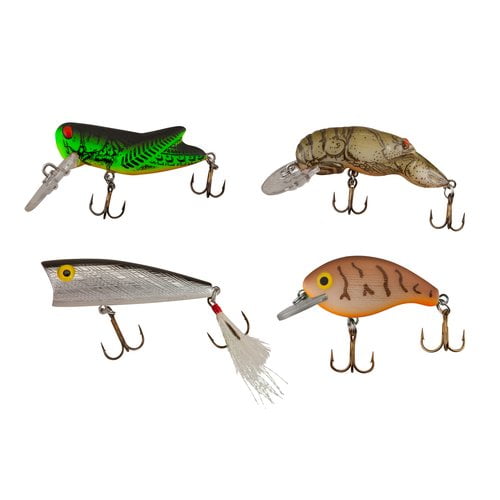 Rebel 4 Pack Fishing Lure Hard bait Assorted Assorted Assorted