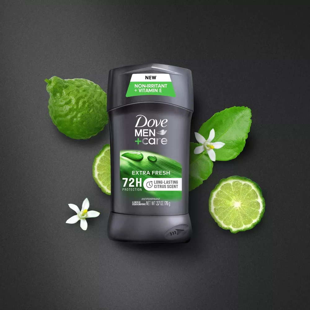 Dove Men + Care Men+Care Antiperspirant Deodorant Stick Extra Fresh 2.7 oz Pack 2