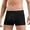 Black, variant on TMOYZQ Mens Underwear Boxer Briefs Breathable Short Leg Athletic Trunks Underwear Cotton No Fly Boxers