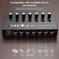 thumbnail image 4 of Compact 6-Channel Audio Mixer Ultra Low Noise, High Performance Stereo Mixer for Guitars, Bass, Keyboards, 4 of 5