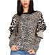 thumbnail image 2 of Rachel Roy suéter con volantes para mujer, negro, pequeño Rachel Roy  Pull-over, 2 of 2