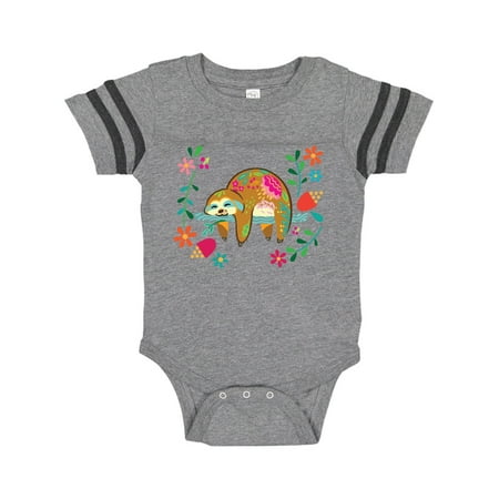 

Inktastic Sloth Gifts for Girls Gift Baby Girl Bodysuit