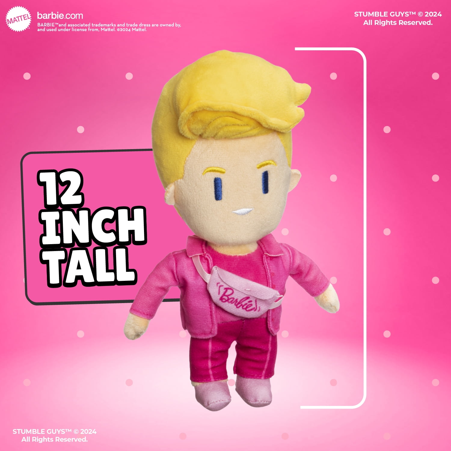 Stumble Guys x Barbie Huggable Plush