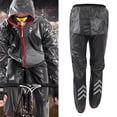 thumbnail image 4 of Cycling Rain Pants, Outdoor Activities Water Resistant Rain Over Pants Breathable Reflective Rain Pants Comfortable Fabric Rainproof Trousers for Labor Outdoor Cycling Sports, 4 of 7
