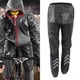 thumbnail image 4 of Pantalones de Lluvia para Ciclismo, Actividadadas Al Aire Libre Pantalones Resistentes A la Lluvia Resistentes Al Agua Pantalones de Lluvia reflectante Pantalones Pantalones, 4 of 7
