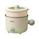 thumbnail image 1 of Matsuzay Mini cocina eléctrica antiadherente olla de enjuague hirviendo portátil de viaje dormitorio comedor Bar café cocina suministros para Electrodomésticos Rejilla de vapor verde, 1 of 6