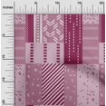 thumbnail image 1 of oneOone Tissu Popeline de Coton Patchwork Imprimé Géométrique Tissu au Mètre 56 Pouces de Large, 1 of 1